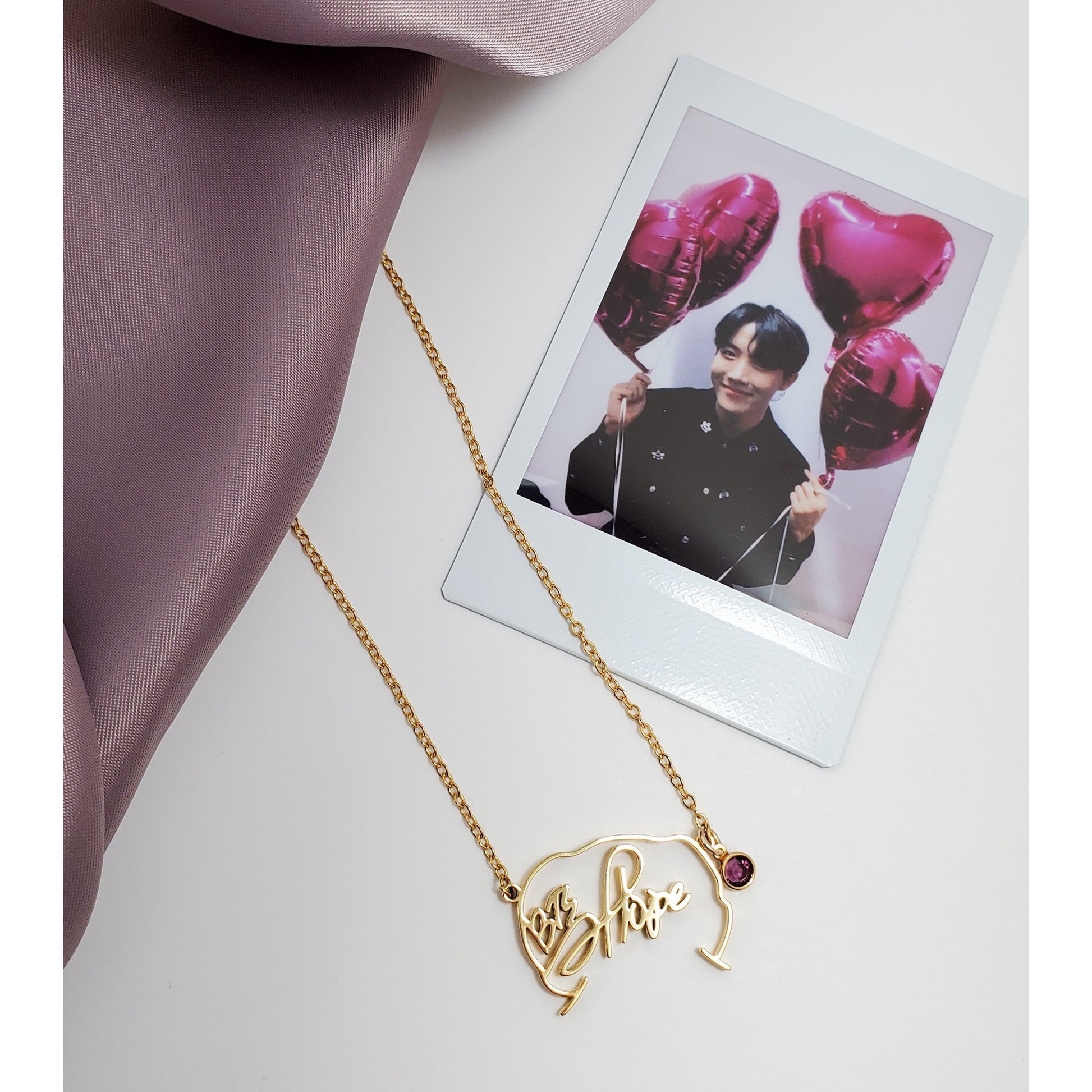 BTS Necklace Signature - Jung Hoseok Signature