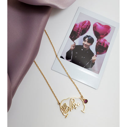 BTS Necklace Signature - Jung Hoseok Signature