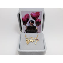 Load image into Gallery viewer, BTS Necklace Signature - Jung Hoseok Signature
