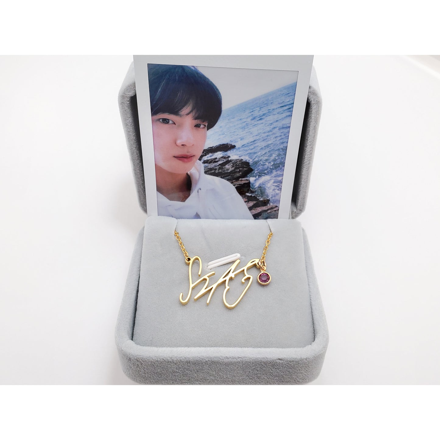 Kim Seokjin Signature - BTS Necklace Signature